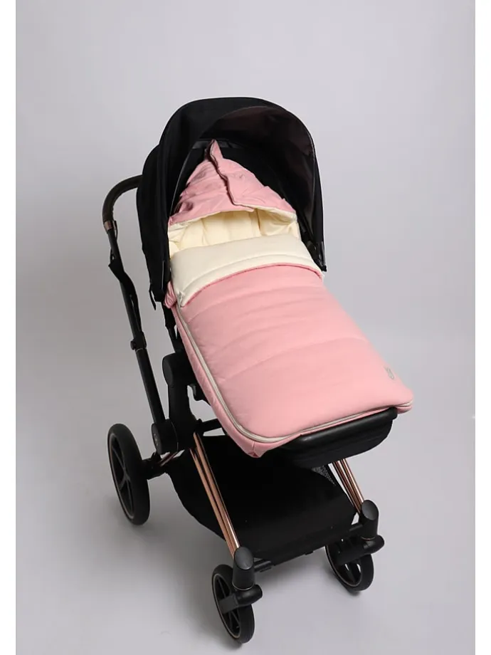 Sommer-Fußsack "Tiffy" in Rosa - (L)90 x (B)42 cm