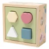 Sortierbox Holz in bunt