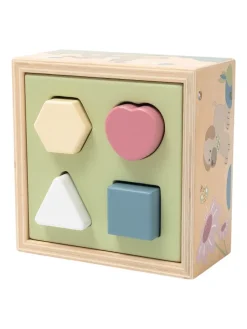 Sortierbox Holz in bunt