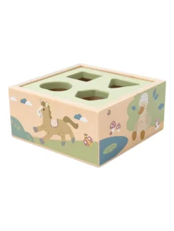 Sortierbox Holz in bunt