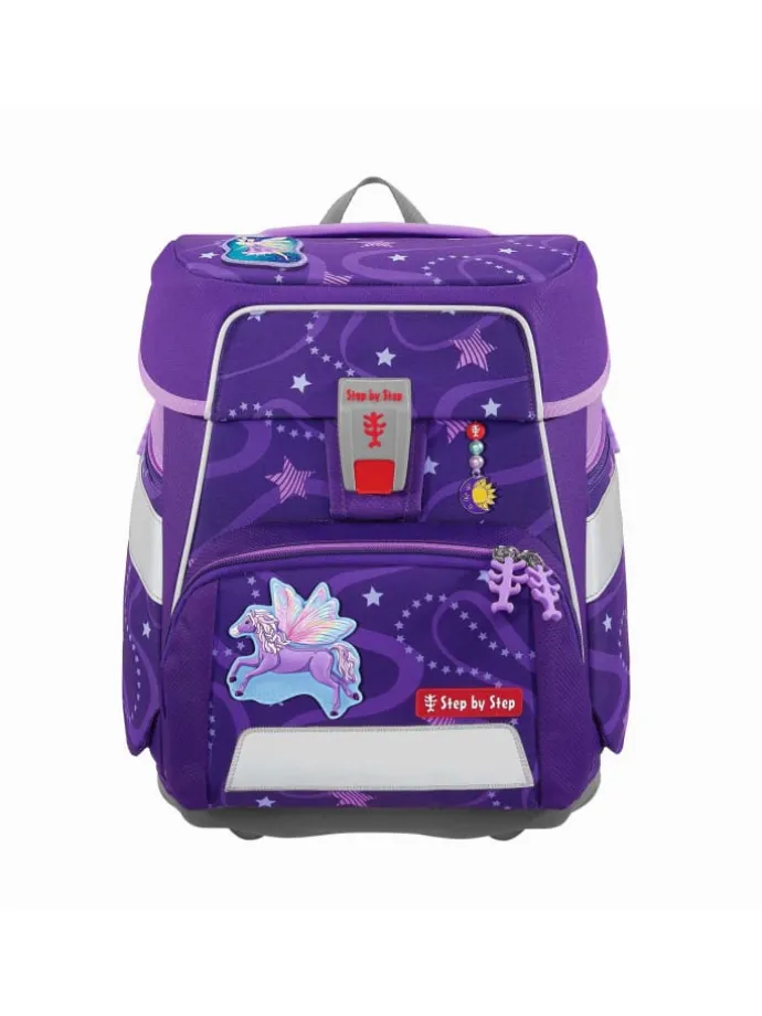 SPACE Schulranzen-Set Pegasus Emily 5-teilig in lila