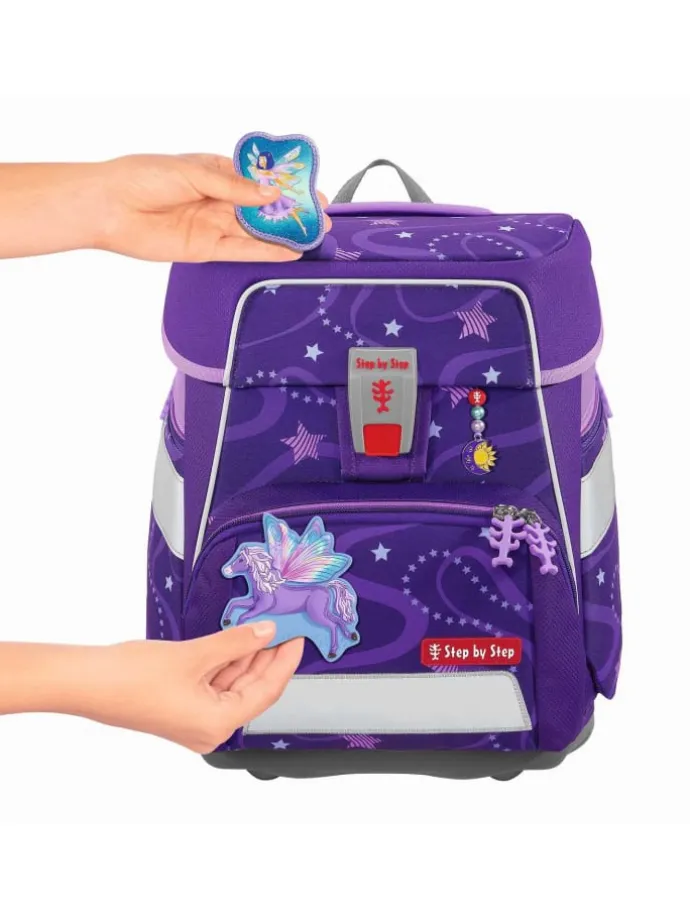 SPACE Schulranzen-Set Pegasus Emily 5-teilig in lila
