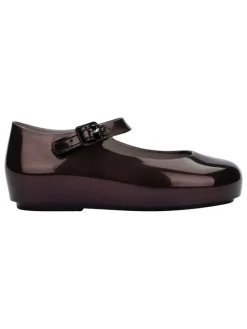 Spangenballerinas in Schwarz