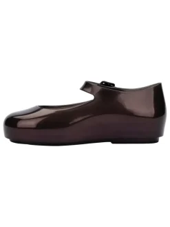 Spangenballerinas in Schwarz