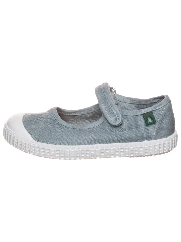 Spangenballerinas "Siringa" in Blau