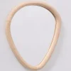 Spiegel ''Cursa'' in Hellbraun - (L)28 x (B)23 cm