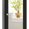 Spiegelschrank in Schwarz