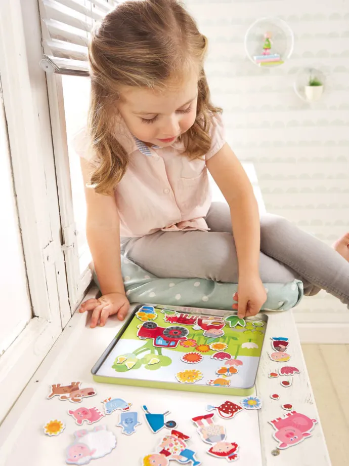 Spiel Magnetspiele in Peters und Paulines Bauernhof