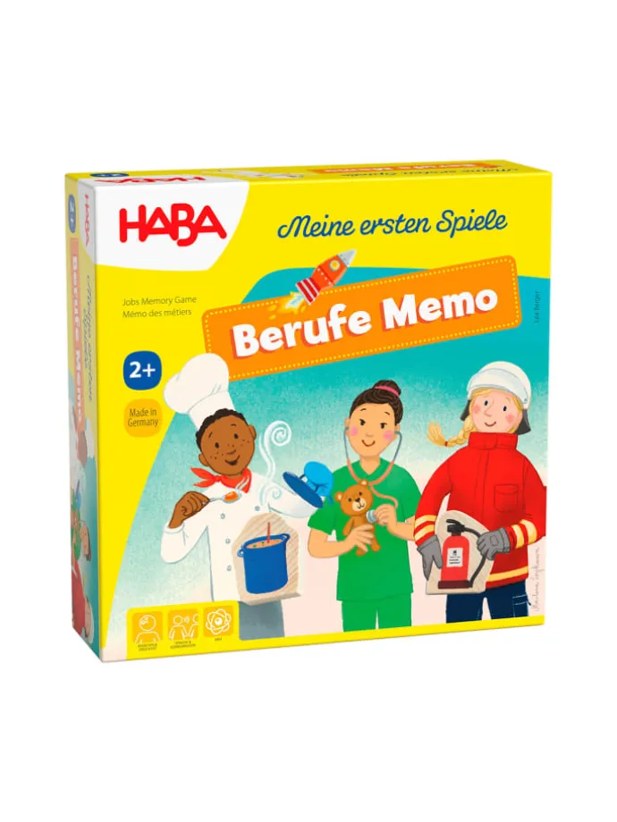 Spiel Meine ersten Spiele – Berufe Memo in mehrfarbig
