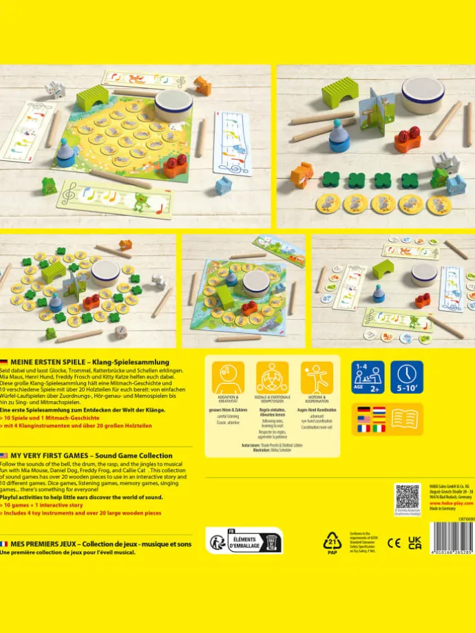 Spiel Meine ersten Spiele - Klangspielsammlung in mehrfarbig