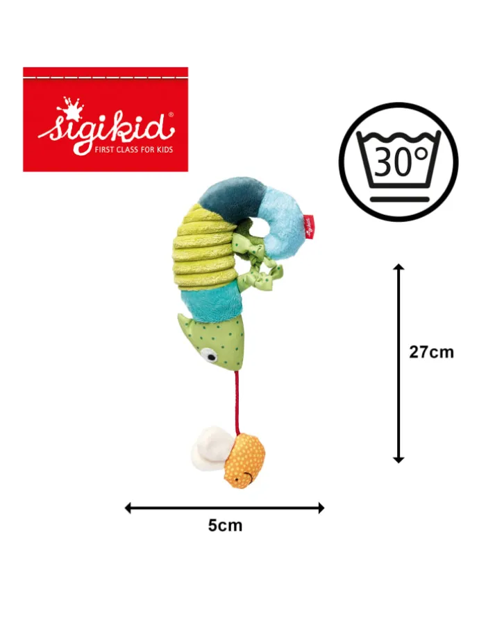 Spielanhänger für die Babyschale PlayQ in grün