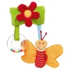 Spielanhänger mit Klettverschluss Schmetterling PlayQ in mehrfarbig
