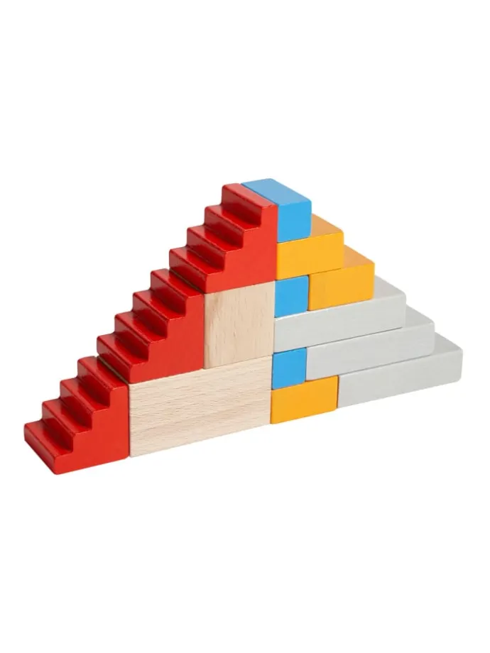 Spielbausteine Basisbausteine bunt, Set mittel in mehrfarbig