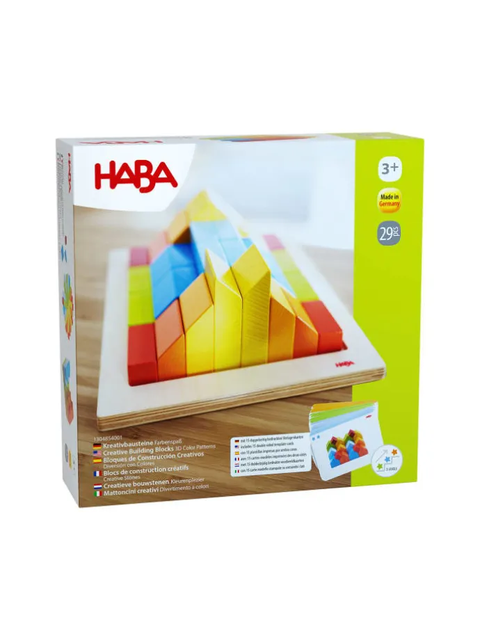Spielbausteine 3D-Legespiel Creative Stones in mehrfarbig