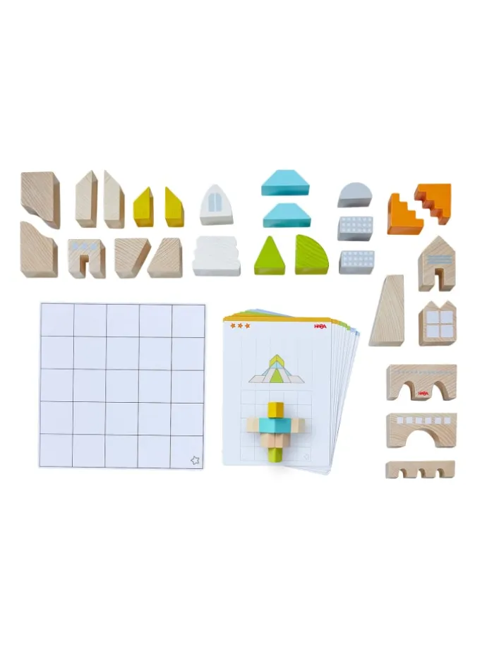 Spielbausteine Kreativbausteine Logikbaumeister in mehrfarbig