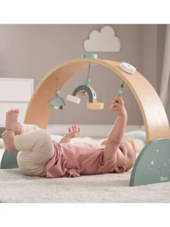 Spielbogen Baby Gym Spieltrapez aus Holz