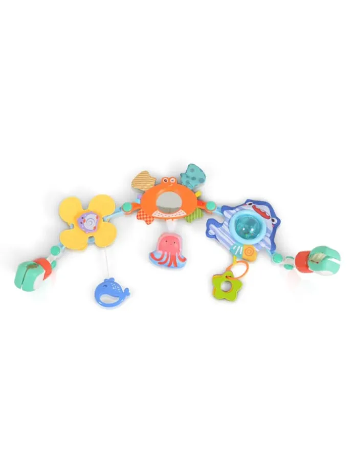 Spielbogen für Kinderbett in grün