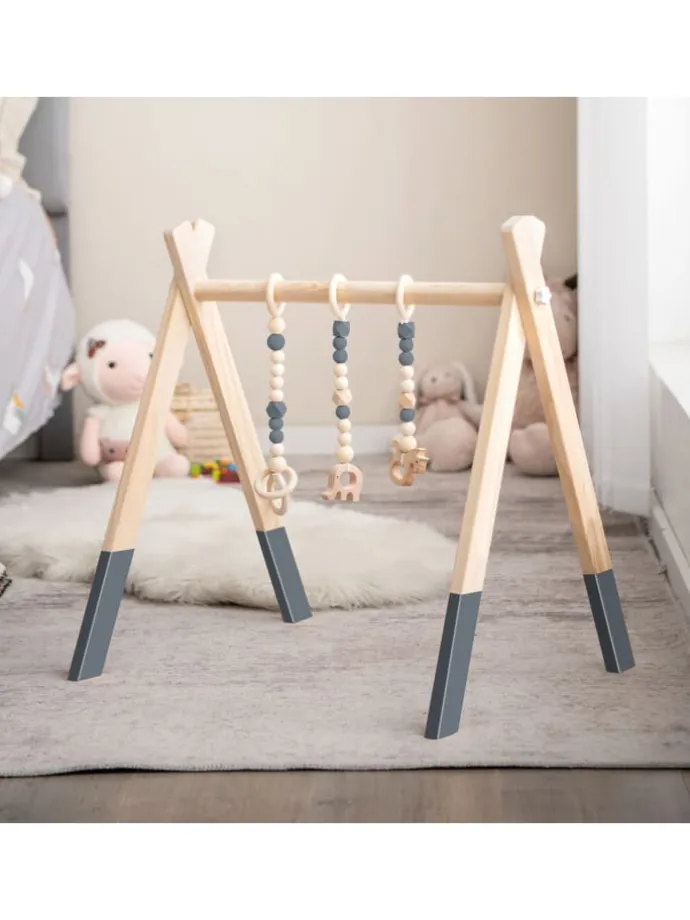 Spielbogen in Grau