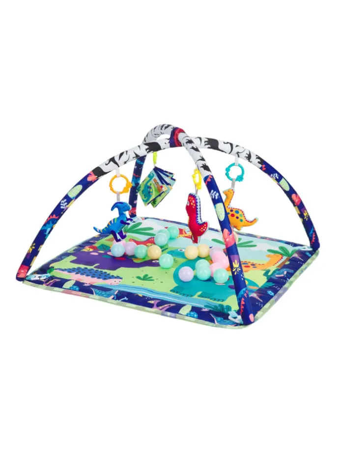 Spielbogen Krabbeldecke 2 in 1 in blau