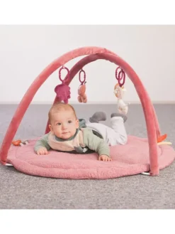 Spielbogen Tierfreunde mit 4 abnehmbaren in rosa