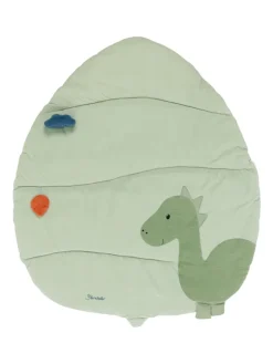 Spieldecke DINO Rexi in puder green