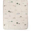Spieldecke "Tiny farm" in Beige - (L)100 x (B)80 cm