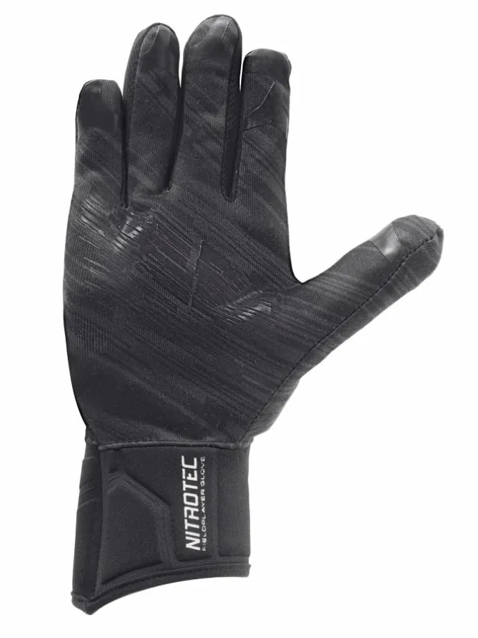Spielerhandschuh NITROTEC in schwarz/anthra