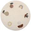 Spielmatte in Beige - Ø 100 cm