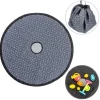 Spielplatzdecke 2in1 - Tasche und Unterlage in grau,weiss