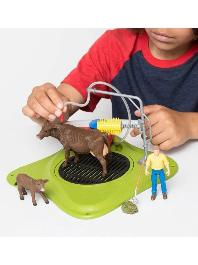 Spielset Kuh Waschstation 42529