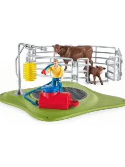 Spielset Kuh Waschstation 42529