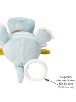 Spieluhr Drache 17 cm - Little Castle in blau