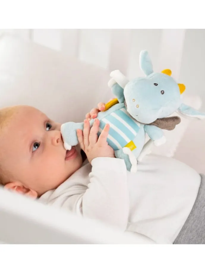 Spieluhr Drache 17 cm - Little Castle in blau