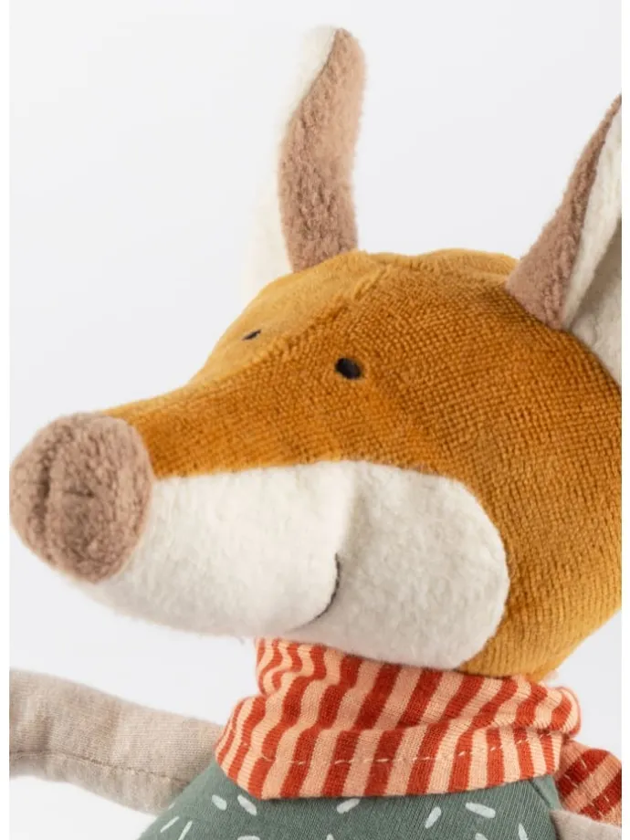 Spieluhr Fuchs Baby Geschenk in türkis
