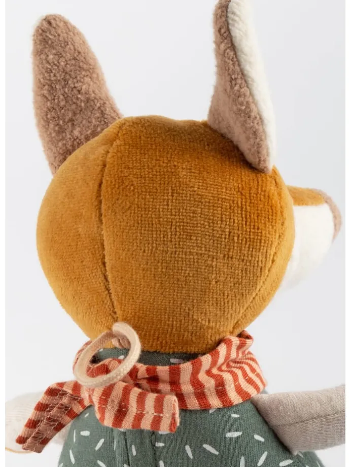 Spieluhr Fuchs Baby Geschenk in türkis
