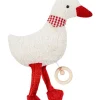 Spieluhr Gans rot, Made in Germany, Größe ca. 38 cm, Melodie: ....Sternlein...