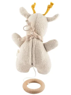 Spieluhr Giraffe Baby Geschenk in gelb