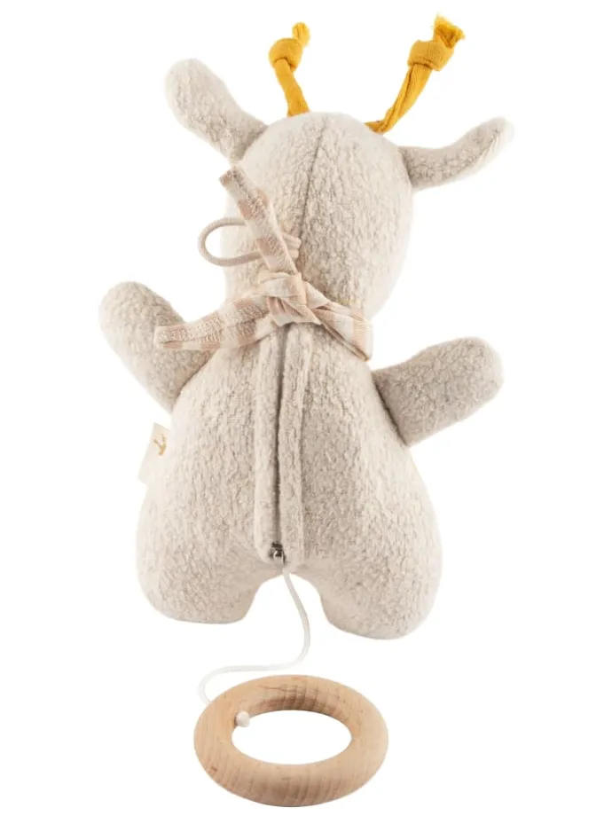 Spieluhr Giraffe Baby Geschenk in gelb