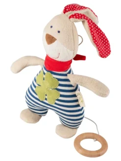 Spieluhr Hase sigikid green collection in beige/blau