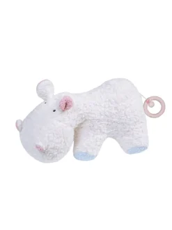Spieluhr Nilpferd, Made in Germany, Größe: ca. 16x29 cm, Melodie Schlaf Kindchen