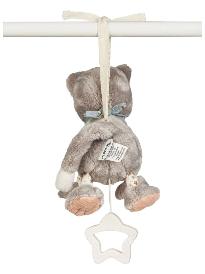Spieluhr S KATZE Lilly in grau