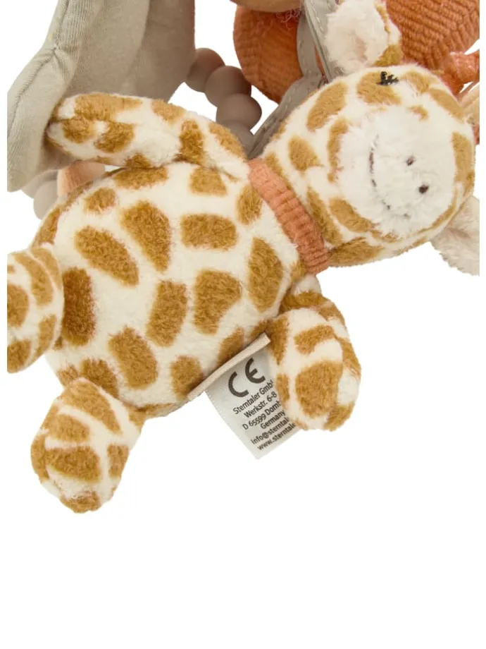Spielzeugspirale GIRAFFE Kaya in bunt