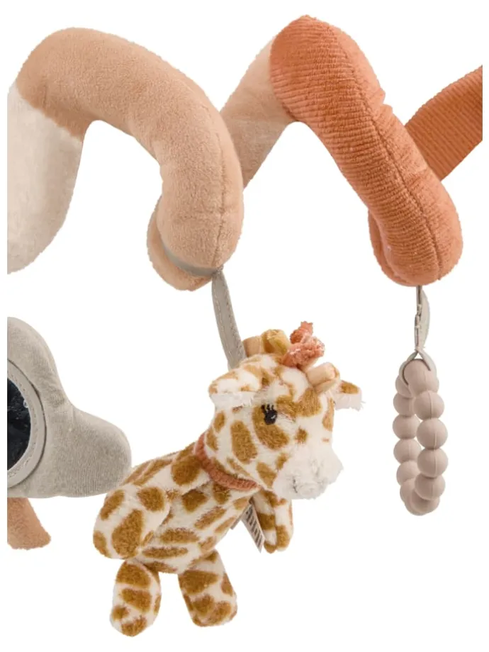 Spielzeugspirale GIRAFFE Kaya in bunt