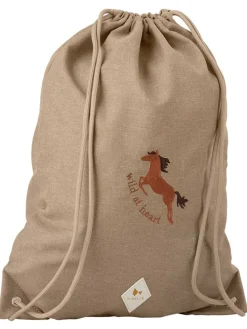 Sportbeutel in Beige - (B)32 x (H)42 cm