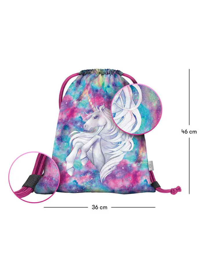 Sportbeutel "Unicorn" in Lila