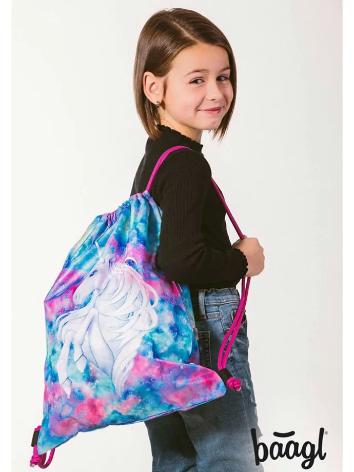 Sportbeutel "Unicorn" in Lila