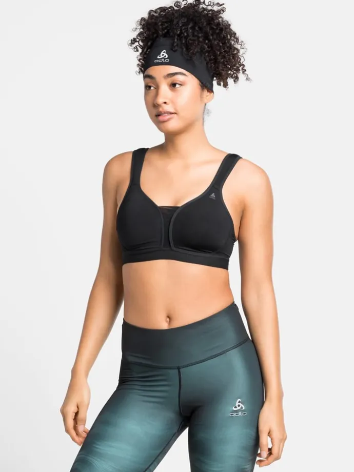 Sport-BH "13071" in Schwarz - High