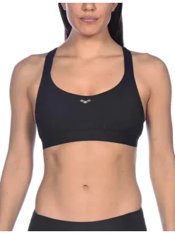 Sport-BH "Elettra" in Schwarz - Medium