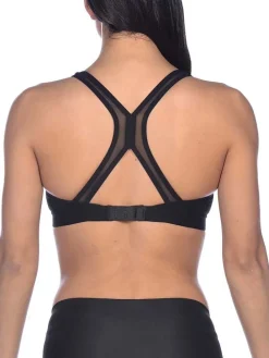 Sport-BH "Elettra" in Schwarz - Medium