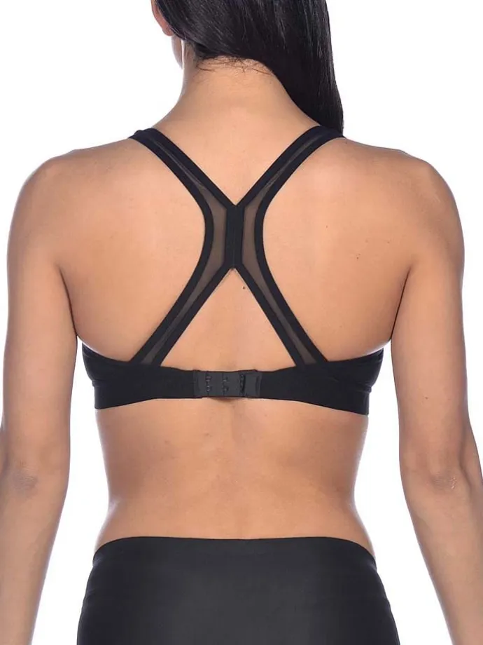 Sport-BH "Elettra" in Schwarz - Medium
